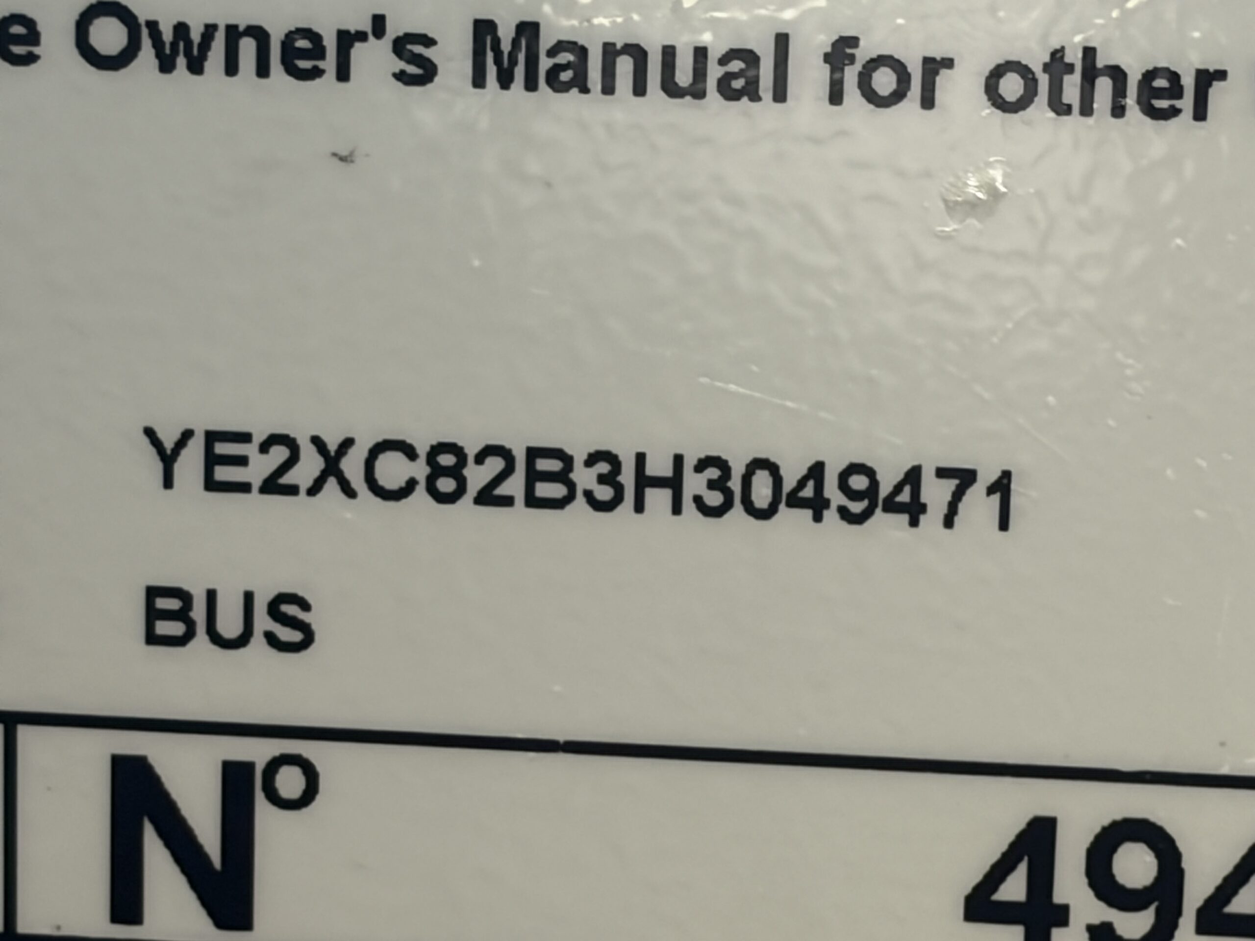 UV49471 bus image